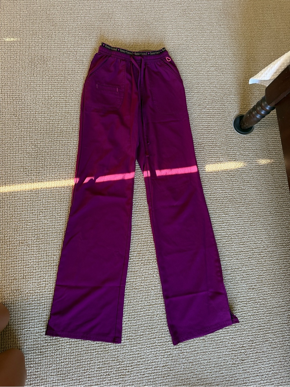 HeartSoul Kids Purple Wide-Leg Jogger Pants